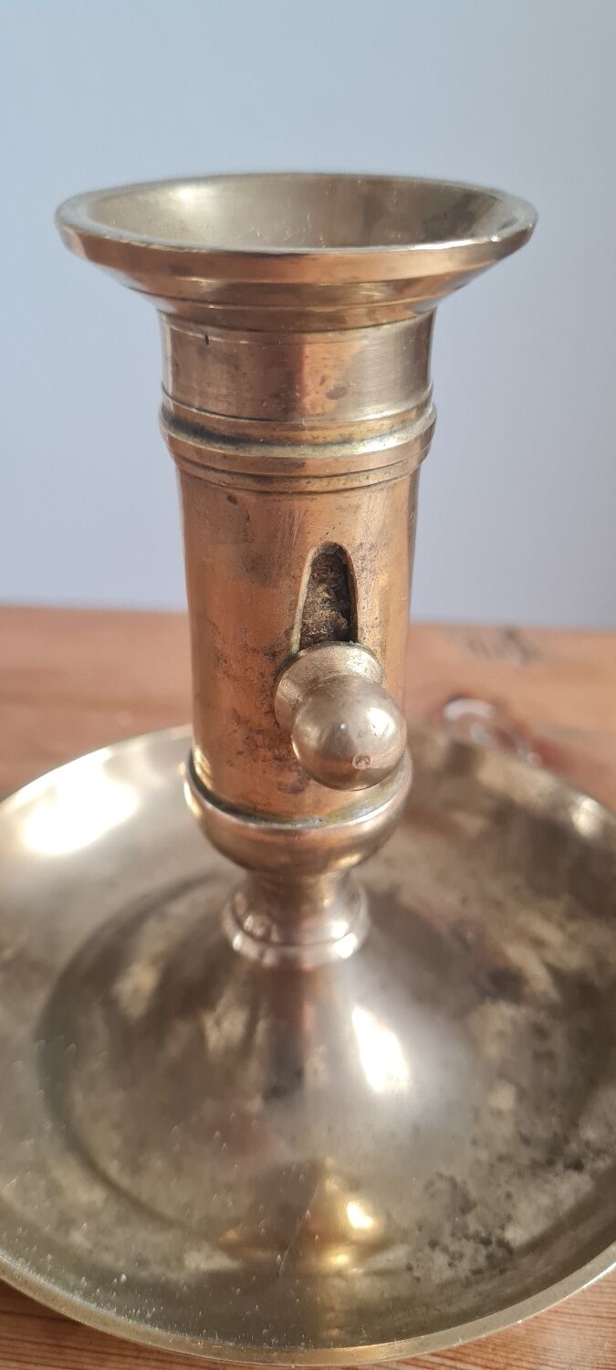 Brass candle holder