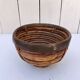 Gabriella Crespi style rattan and brass basket