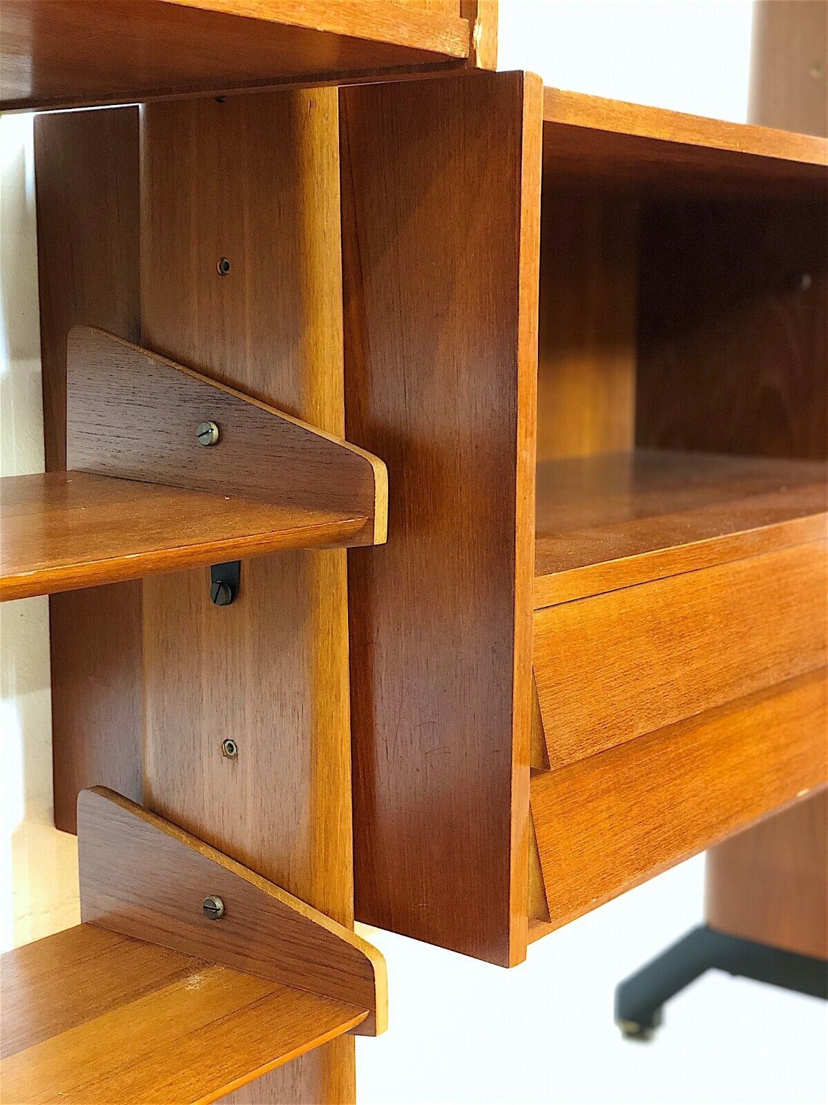 Modular bookcase Italy 60s