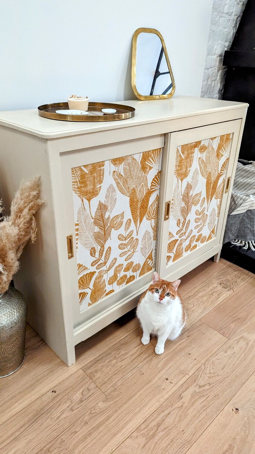 Sideboard with sliding doors