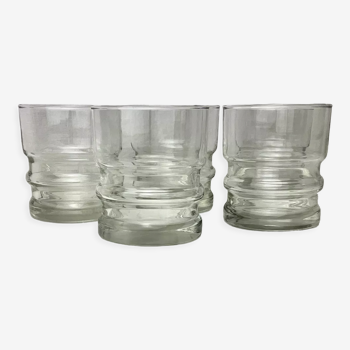 Set de 5 verres à apéritif vintage 70'