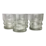 Set of 5 glasses with vintage aperitif 70'