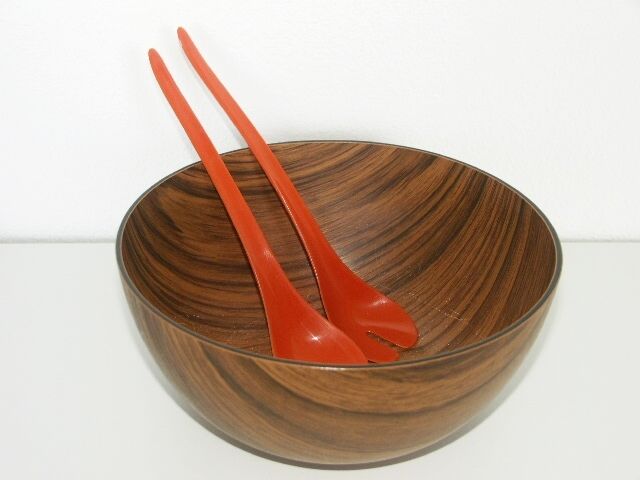 Salad bowl 24 Robex Italy vintage 60/70