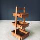 Mid-Century Oak Magazine Holder, Belgium, 1950s