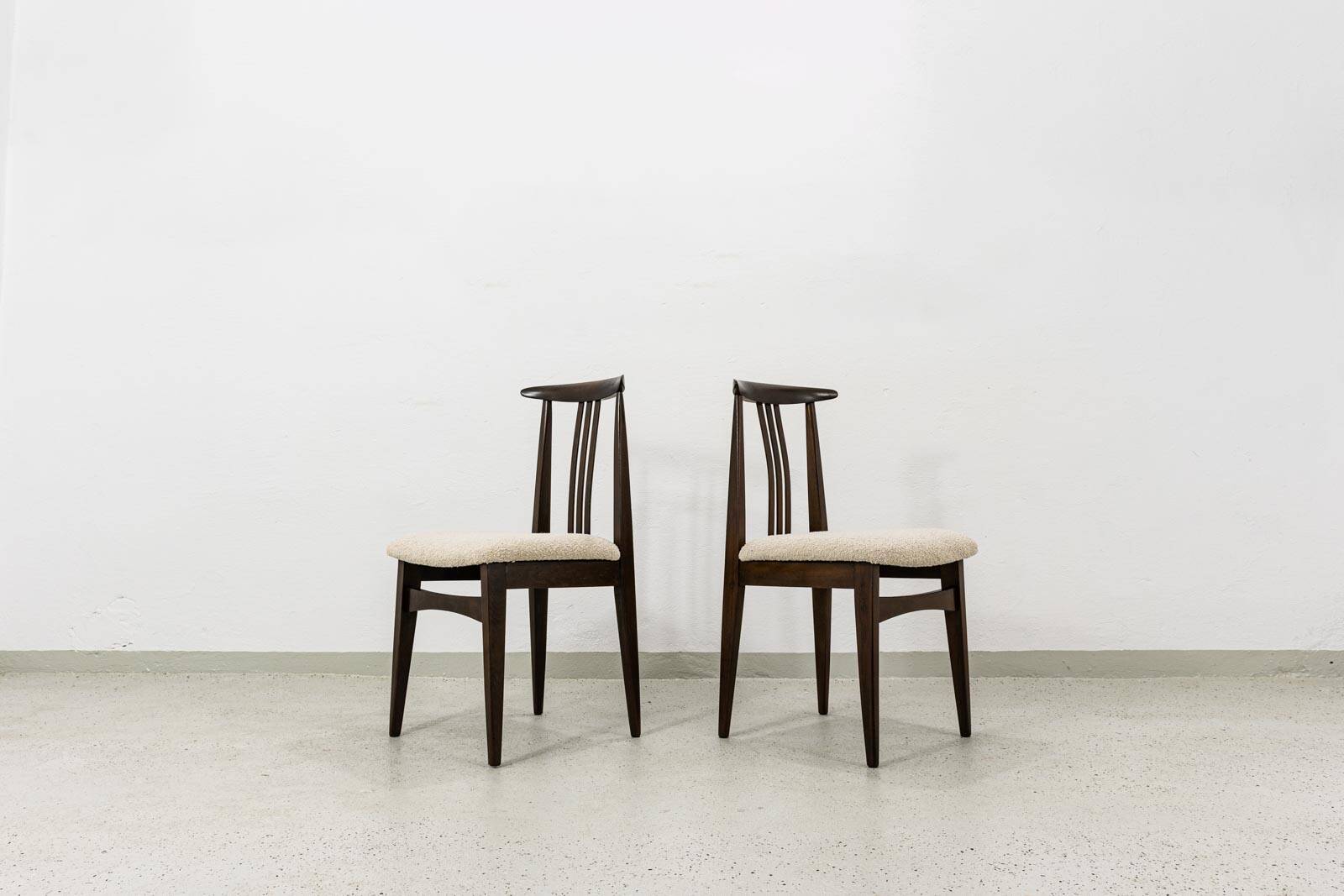 Vintage Dining Chairs Designed By M. Zieliński, 1960's, Set Of 4