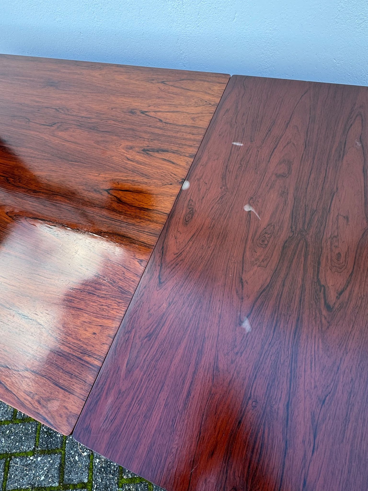 Table à manger extensible en palissandre danois