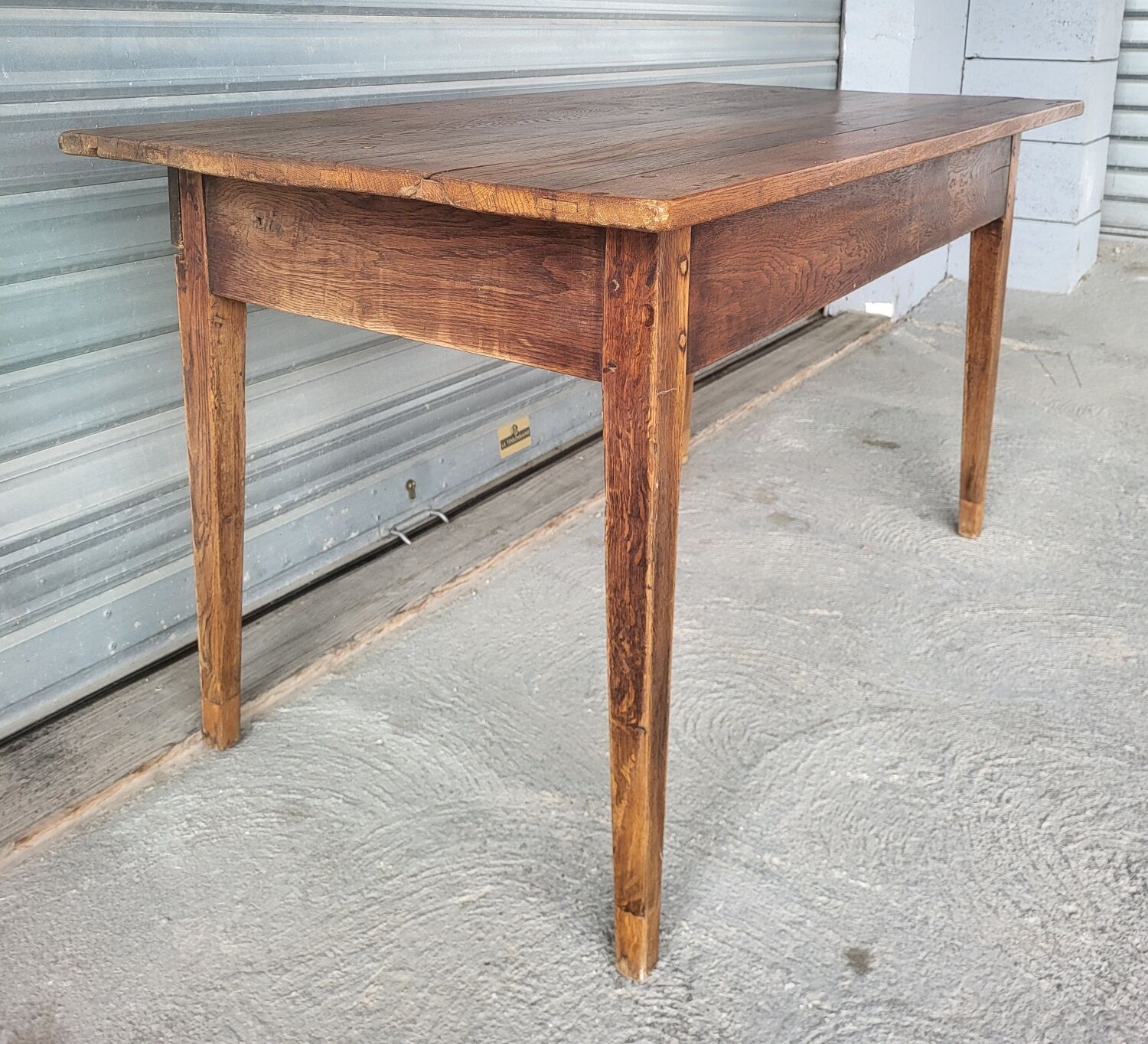 Authentic old farmhouse table