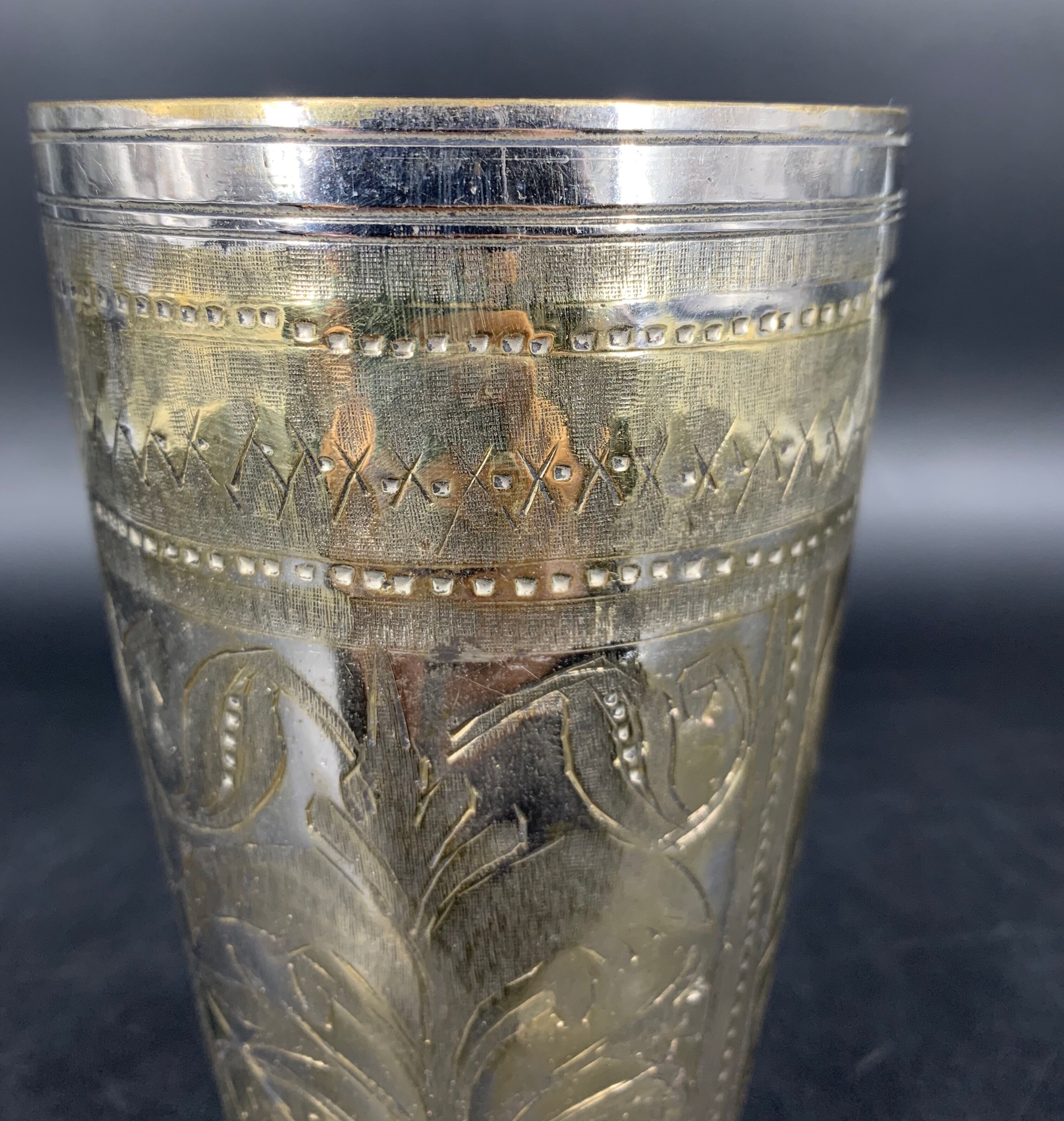 Glass in former Lassi no.5, India / Pakistan