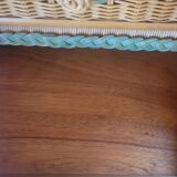 Commode osier/rotin/bois