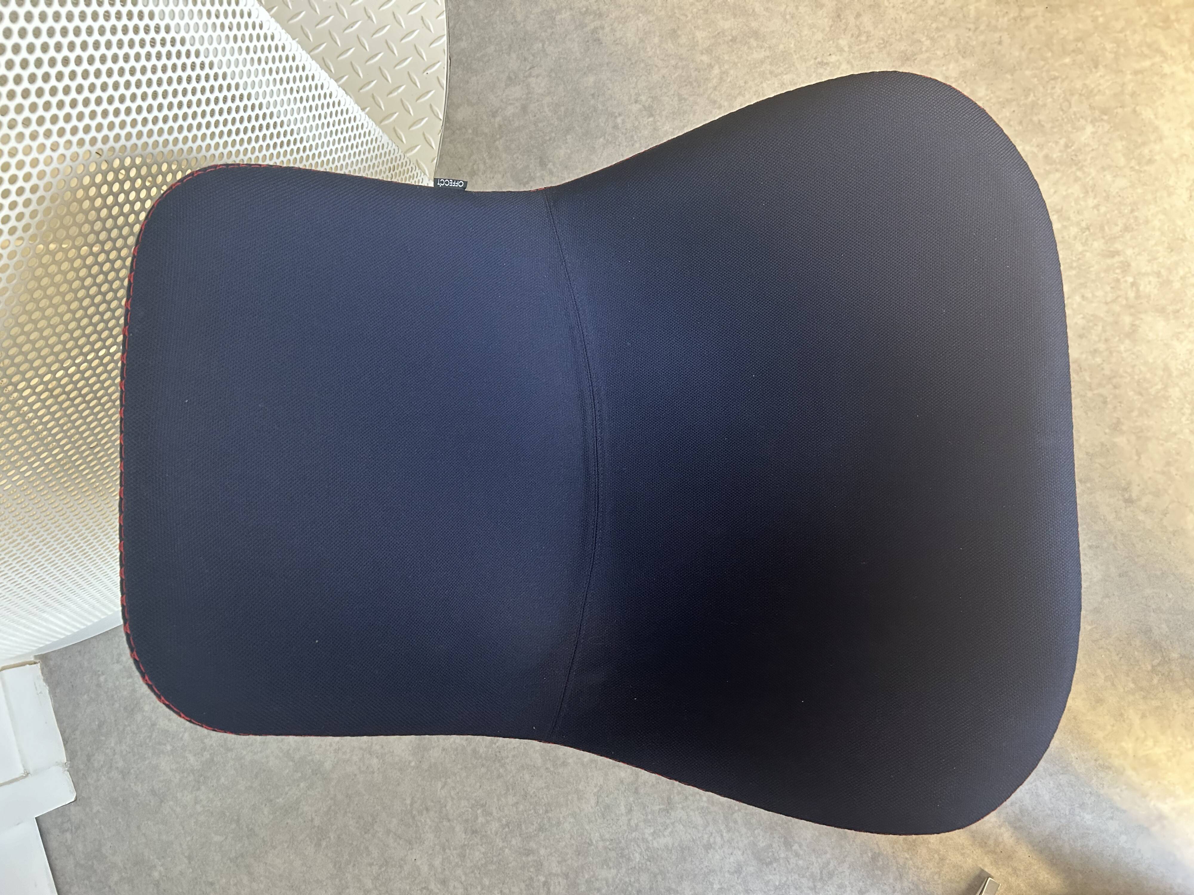 Offecct blue armchair