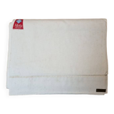 Ancien drap blanc en métis