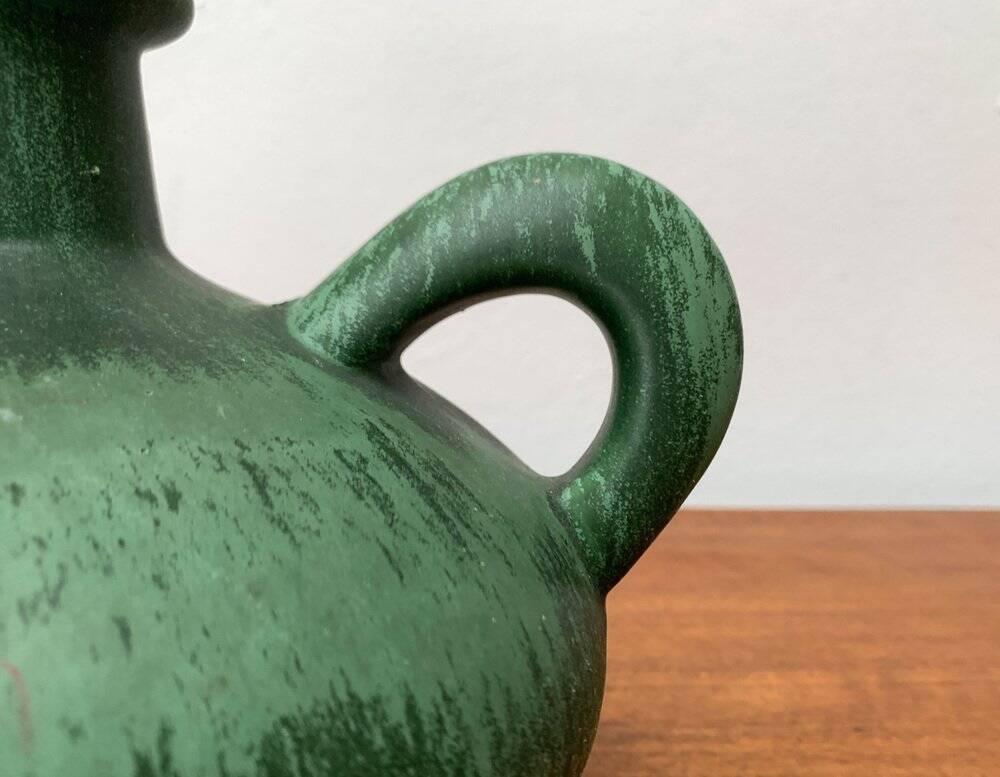 Carafe Pottery Fat Lava Minimaliste du Milieu du Siècle par Otto Keramik, Allemagne de l'Ouest, Années 1970