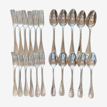 Housewife silver metal cutlery