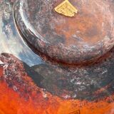 Large art-deco vase le lorrain glassware Daum Nancy 1925