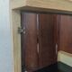 Console coiffeuse vintage pieds compas