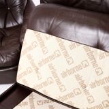 Modular leather sofa by michel cadestin for airborne