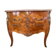 Old chest of drawers marquetry Louis XV style