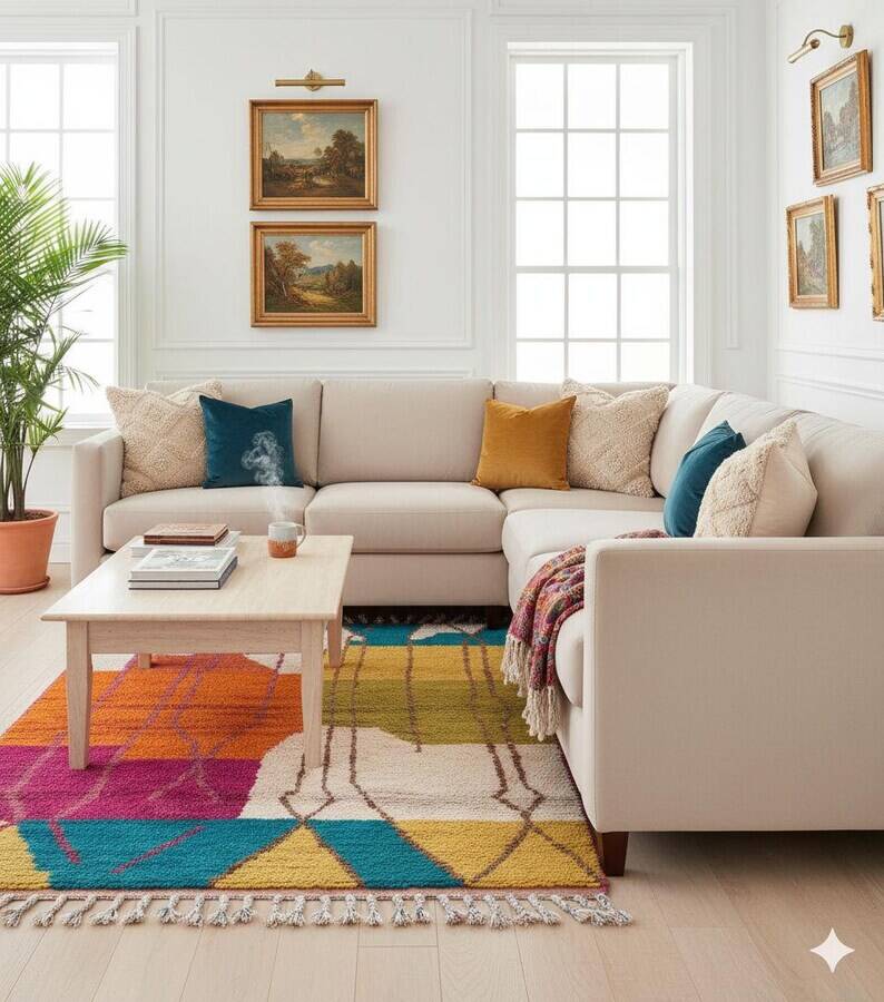 Moroccan Berber rug 250cmx150cm