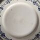 Antique flat plate, ironstone, Boulenger, Choisy-le-Roi "Parmentier"