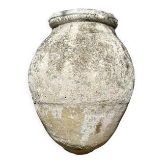 Old terracotta jar