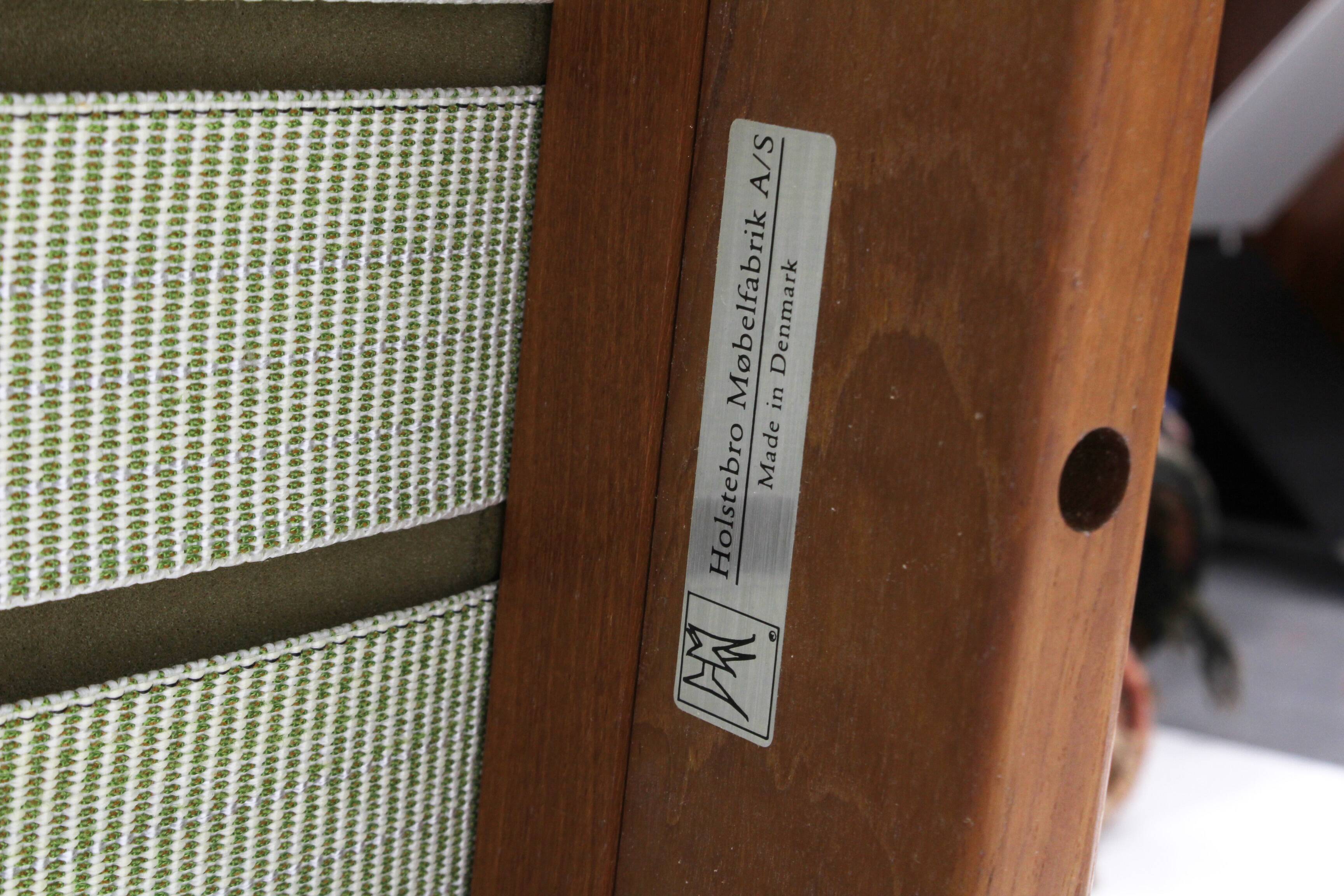 Vintage Mid century sofa solid teak Holstebro MöbelFabrik 1960s