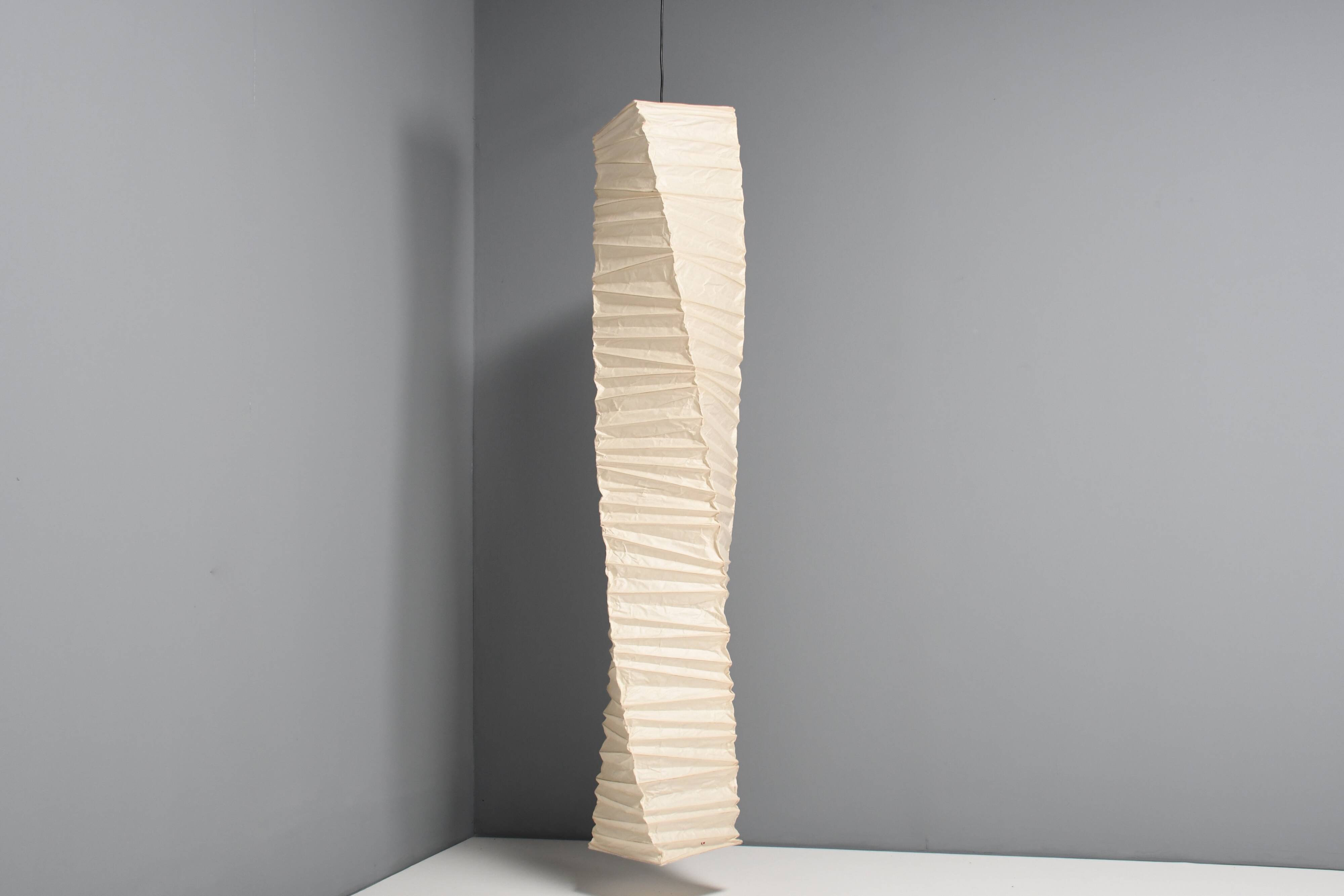 Large Early J1 Akari Pendant by Isamu Noguchi for Ozeki, 1950s