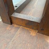 Pair of benches for rustic farmhouse table 1950