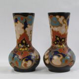 Pair of Régina Rosario vases, Gouda Holland