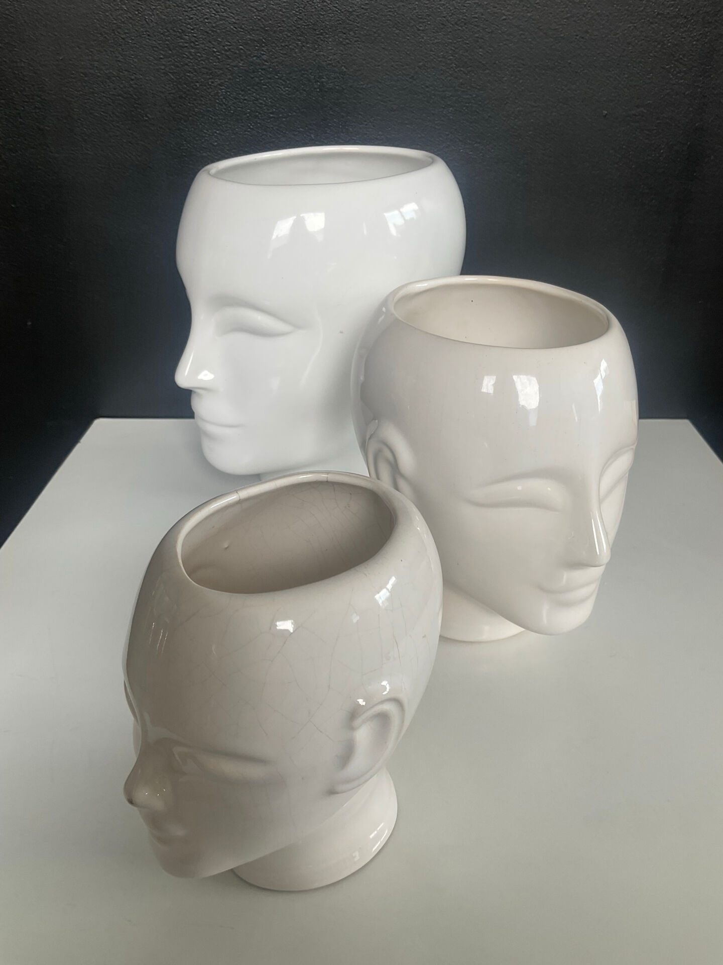 Vintage ceramic cache pot from the 1980s.