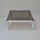 Artifort T122 coffee table by Kho Liang Ie – Original smoked glass – 1970s