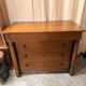 Louis-Philippe chest of drawers in cherry wood – 4 drawers