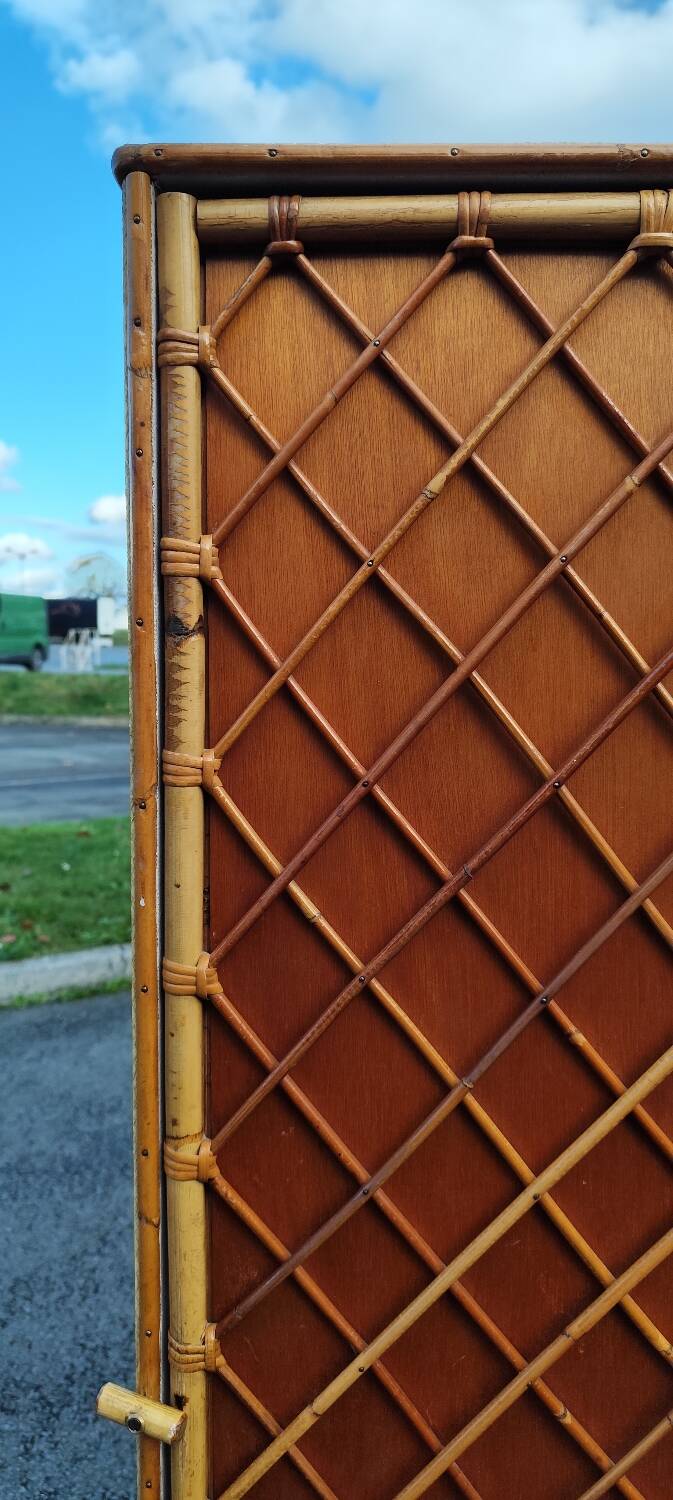 Rattan cabinet