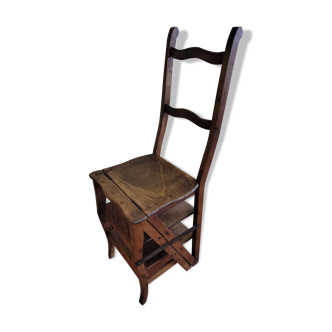 Antique stepladder chair