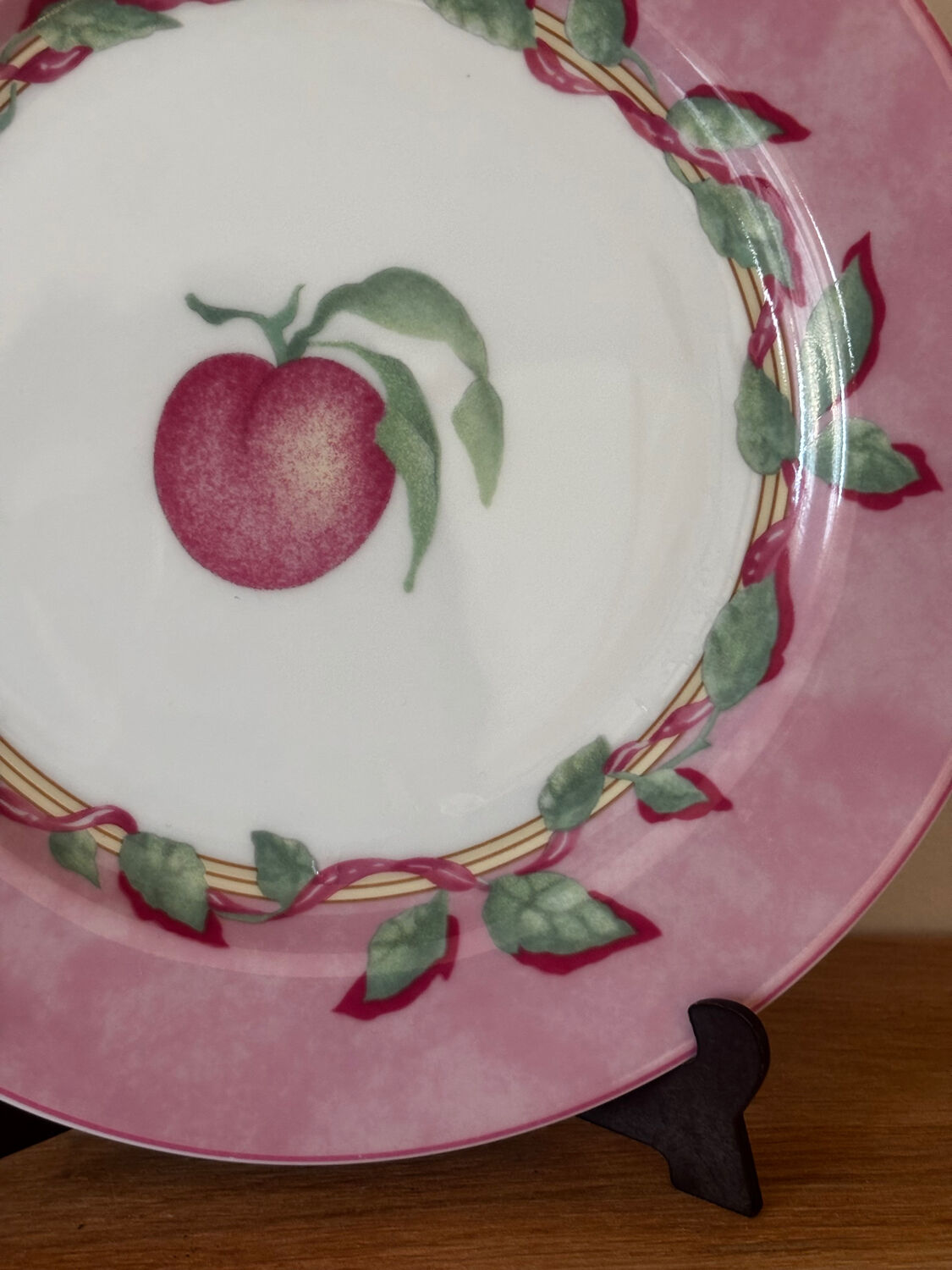 Dessert plate Bernardaud Limoges model Garance