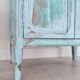 Parisian buffet with blue patina
