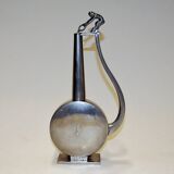 Pewter jug with a faun lid top by GAB Tenn, Sweden 1933