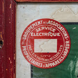 Frame displays electrical work