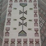 Multicolored handmade kilim carpets