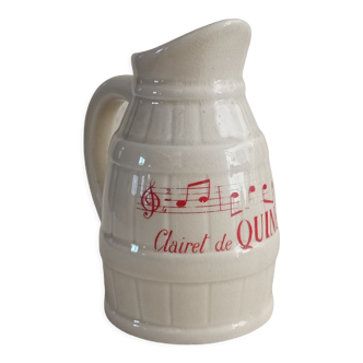 Clairet wine pitcher from Quinsac Saint Uze