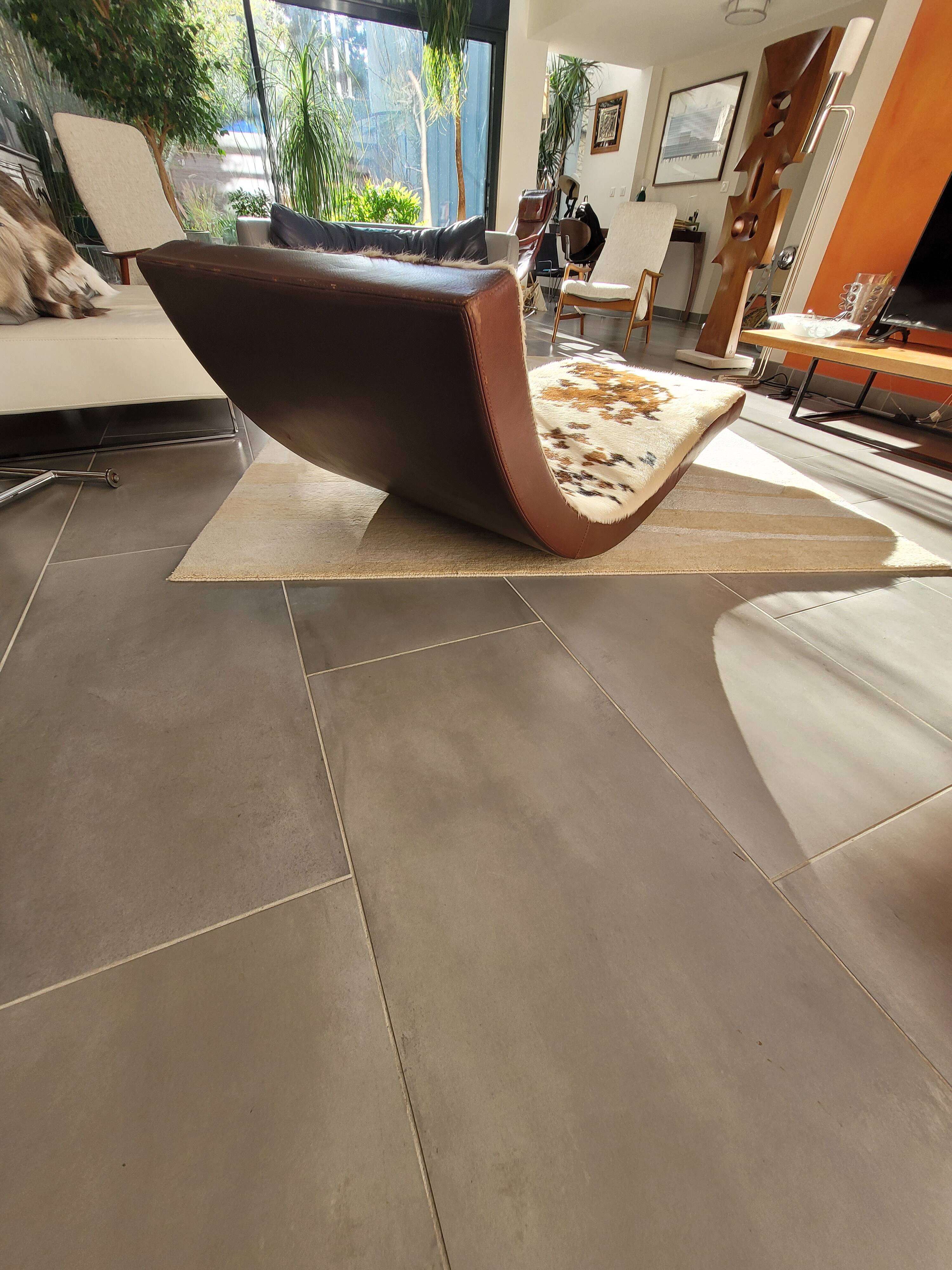 Rocking daybed or chaise longue