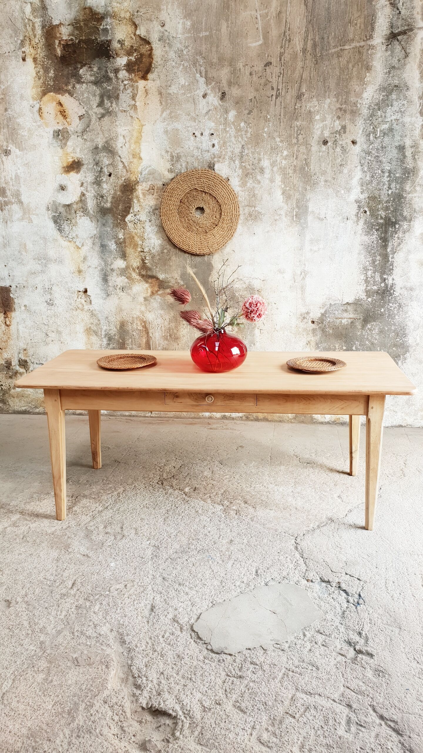 Vintage farmhouse table