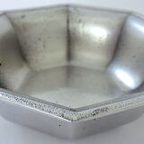 Empty octagonal pocket in tin by the workshop "Les Etains de France"