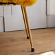 Chair yellow rug