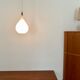 Set of 2 Swedish Opaline Pendant Lamps by Uno and Östen Kristiansson for Lu