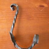 Twisted iron hook