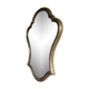 Vintage mirror in gilded wood 44x65cm