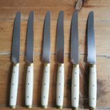 Set of 6 bakelite knives