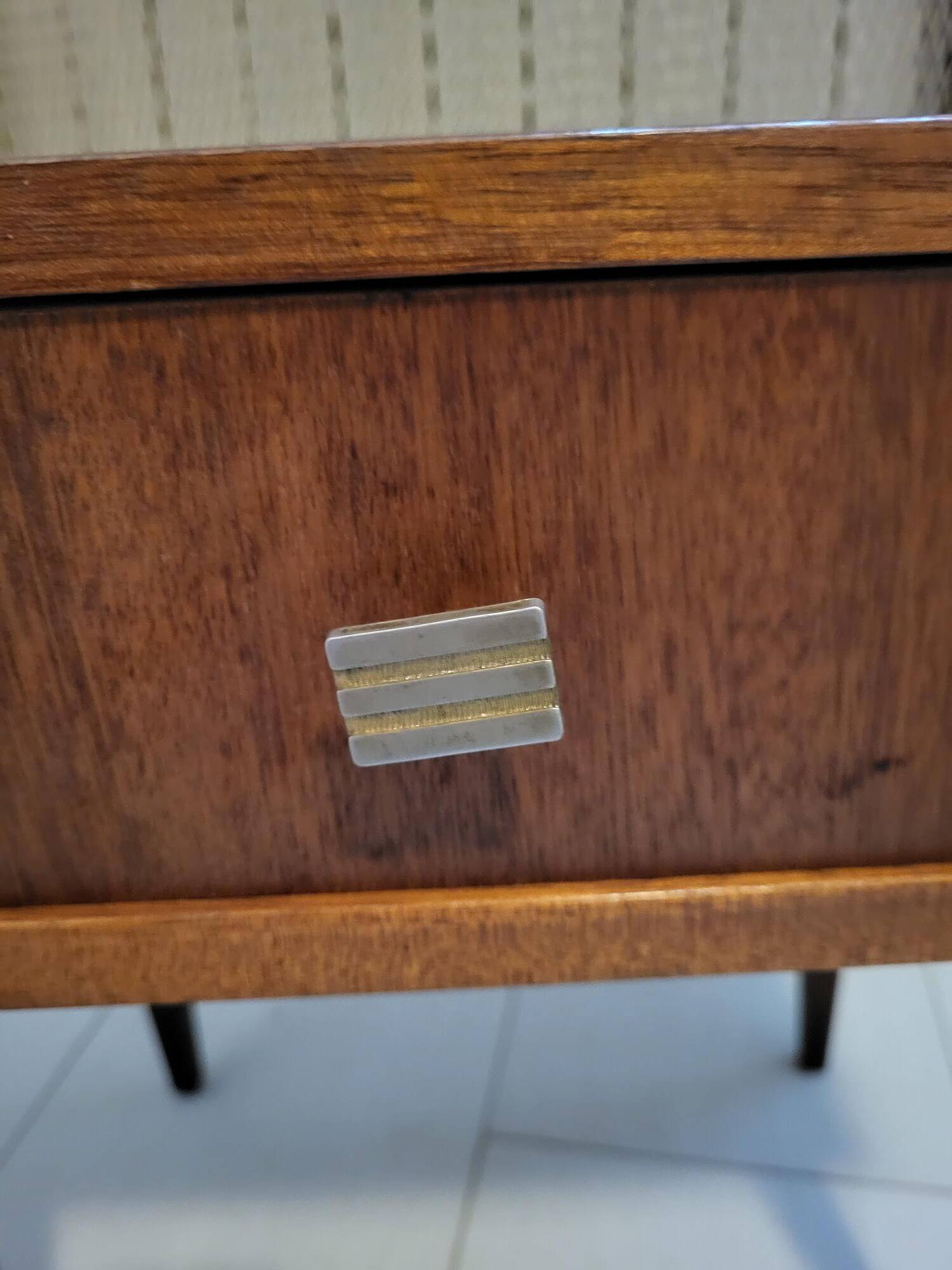 Table de chevet vintage années 50