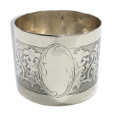 Silver towel ring