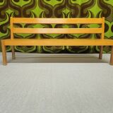 Vintage 1970s children's school bench